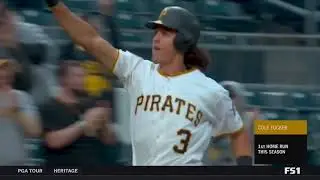 Cole Tucker's first career hit a Home Run
