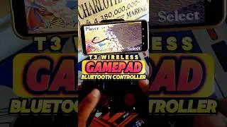 T3 WIRELESS GAMEPAD CONTROLLER #gameconsole #retrogaming #gamepad #insertcoingaming #wirelesscontrol