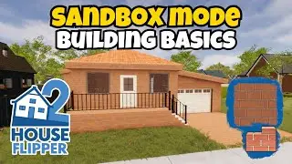 Making a basic starter home in House Flipper 2 Sandbox Mode | Part 1: The Shell