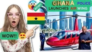 Ghana Police Launches Air Wing: Transforming Law Enforcement with Helicopters.#2025#news#npp#ndc