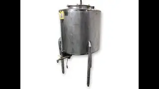 175 Gallon ACE Processing Equipment Co. Stainless Steel Mix Tank