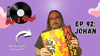 #92 Johan ranks his TOP 5 VINYL albums 🎶 Vinyl Community 🎶 Album Covers 🎶 Music Collection
