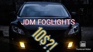 JDM FOGLIGHTS | MAZDA 6 GH | DEMON PROJECT | WRAPPING AND INSTALL