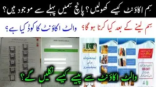 BISP Wallet Sim 8171 Activation || BISP Wallet Account Opening || Wallet Account New Update 2025 