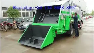 10 tons garbage collector truck