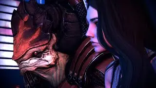 Shepard and Wrex at the Bar in 4k - Mass Effect 3 LE Citadel DLC