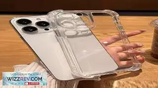 1PC Thick Anti Yellowing Anti Drop Mobile Phone Case Compatible With Iphone Waterproof
