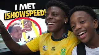 I FINALLY MET ISHOWSPEED IN JOHANNESBURG