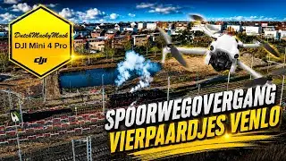 DJI Drone beelden (Stoom)Treinen bij de Vierpaardjes Venlo