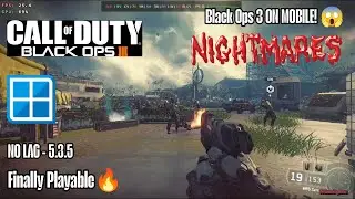 COD: BLACK OPS 3 NIGHTMARES Gameplay (HD) Performance Test - Gamehub 5.3.5 | SD 8 GEN 2 16GB RAM