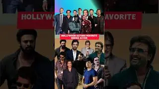 Hollywood Actors' Favorite Indian Actors Revealed! 🎬🌟