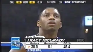 Tracy McGrady Magic 35pts 8rebs 5asts vs Grizzlies (2002)