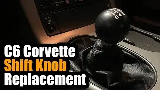 Новая ручка переключения передач для механической коробки передач Corvette C6 2005 года