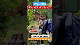 What is NH, MH, SH & MT in Decathlon? || #shorts #decathlon