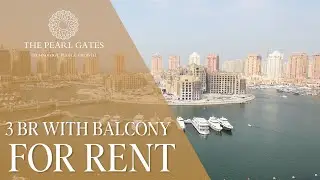 3 BR apartment with Balcony for Rent | The Pearl Gates