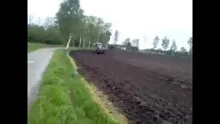 Case jxu 115 ploegen 3 schaar, diepwoelers + vorenpakker