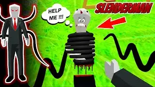 jack becomes slender man ⚫⚫ in dude theft wars