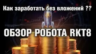 заработать без вложений - робот RKT8 обзор