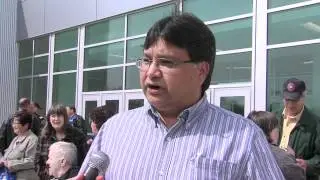 Slave Lake Commemoration Chief Roland Twinn