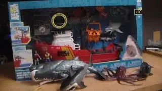 ANIMAL PLANET DEEP SEA SHARK RESEARCH PLAYSET REVIEW!