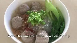 Bakso Recipe & Noodle Soup, How to make Indonesian Bakso Meatballs
