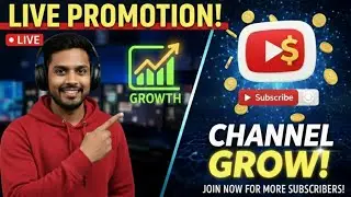 😱 AAJ SABKA CHANNEL PROMOTION HOGA! Live Channel Checking 🚀 (Live Promotion)