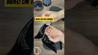 How to make the top of the slippers correctly/#shorts #oldjeans #sewing #diy #misova_denim#slippers