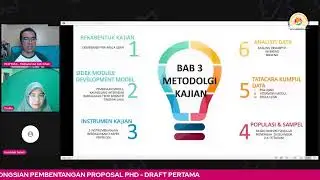 PEMBENTANGAN PROPOSAL PHD - DRAFT PERTAMA