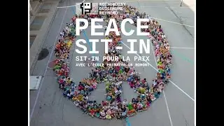 Peace Sit-in / Ecole primaire de Romont