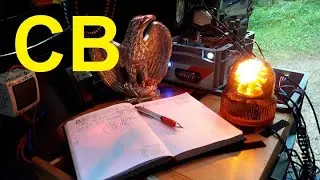 📡 CB-FUNK! 📶 Mit einer großen Stationsantenne unauffällig QRV im Schwarzwald!