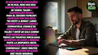 En el cumpleaños de mi hija, solo estuvimos ella y yo  Mi familia, ausente
