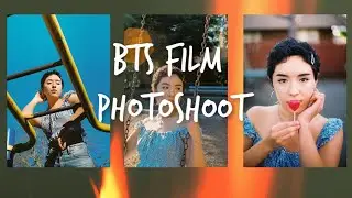 BTS Film Photoshoot | Portra 400 + Kodak Gold 200