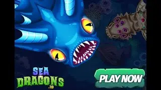 Sea Dragons io.  Морской Дракон ио. io игра.