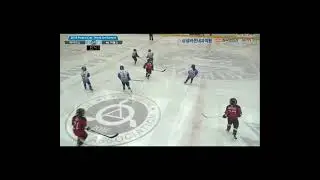 Crazy icehockey kids goal!!