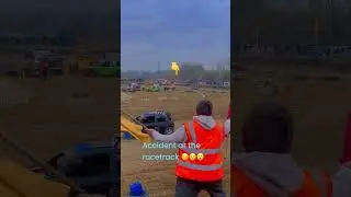 Accident at the banger racing UK
