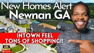 New Homes Alert Newnan GA - Intown Feel with Tons of Shopping Under $350K BRAND NEW!