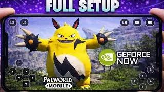 Play Palworld on your mobile with GeForce now cloud.