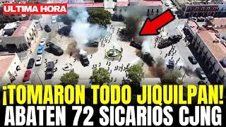 MURCIÉLAGOS TOMAN JIQUILPAN y SOMETEN a 72 SICARIOS del CJNG: CONTROL TOTAL en JALISCO