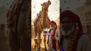 India&rsquo;s Glamorous Camel Queen Contest at Pushkar Fair! 🐪✨ #weirdfacts  #pushkarcamelfair