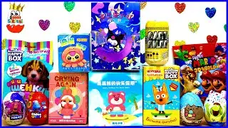 Surprise Mix! Super Mario, Baby Three, Cry Baby, Pusheen, Three Cats, Luntik, Lotso Bear, Surpris...