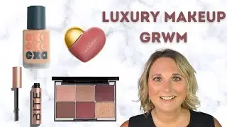 Luxury Makeup GRWM/Exa Foundation/Wayne Goss Tourmaline Eye Palette/Bite Beauty Upswing Mascara