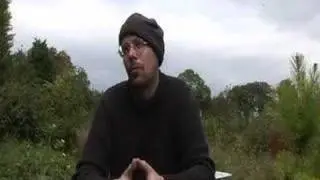 Mischa Hewitt speaks about project EarthShip in Brighton.