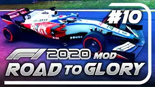 F1 Road to Glory 2020 Career - 13 DNFs! SAFETY CAR HITS A CAR! - Part 10