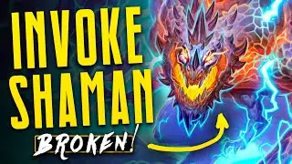 Most BROKEN Deck in ALL Hearthstone History? | Galakrond Shaman | Descent of Dragons | Hearthstone
