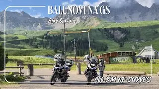 BMW r1250 GS and 400 km of winding Alpine roads