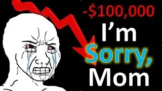Парень из WallStreetBets СТАВИТ на сбережения своей матери и получает REKT &mdash; Ух!