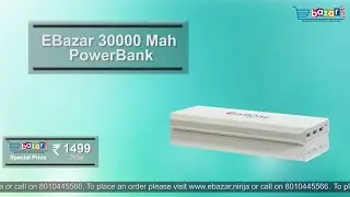 EBazar 30000 Mah PowerBank