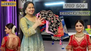 Meesho Top 14 designer blouse | Seema Kukreti