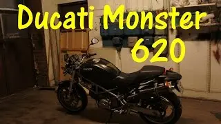 F&ouml;rsta starten, Ducati monster 620 DARK + Remus
