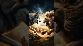 LION Vs WOLF | King vs Alpha 😱